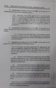 Code of Civil Procedure (Amendment) Act, 2020 for Islamabad Territory-9